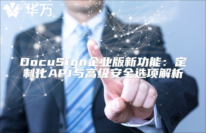 DocuSign企業(yè)版新功能：定制化API與高級安全選項解析