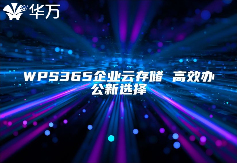WPS365企業(yè)云存儲(chǔ) 高效辦公新選擇