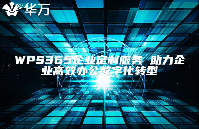 WPS365企業(yè)定制服務(wù) 助力企業(yè)高效辦公數(shù)字化轉(zhuǎn)型