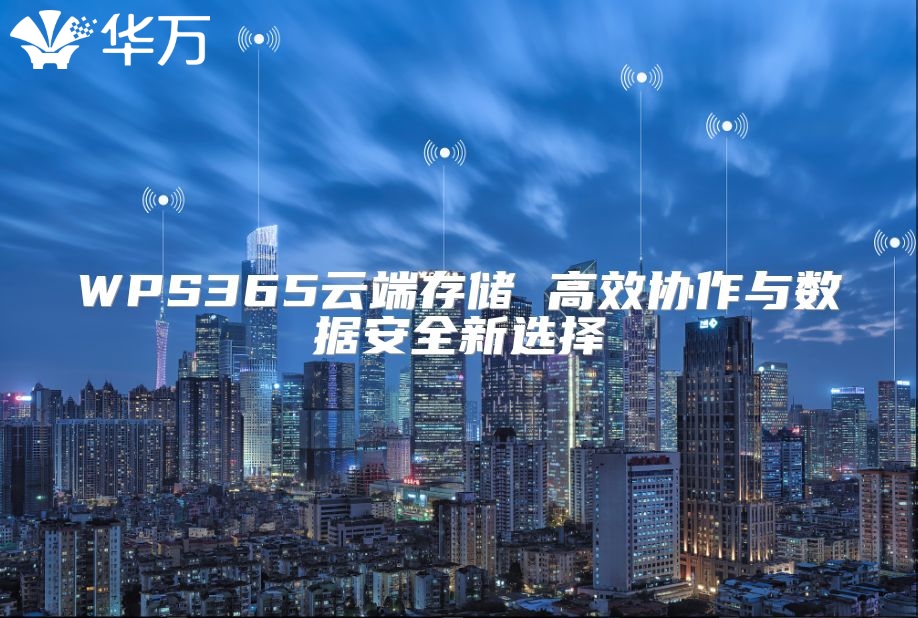 WPS365云端存儲(chǔ) 高效協(xié)作與數(shù)據(jù)安全新選擇