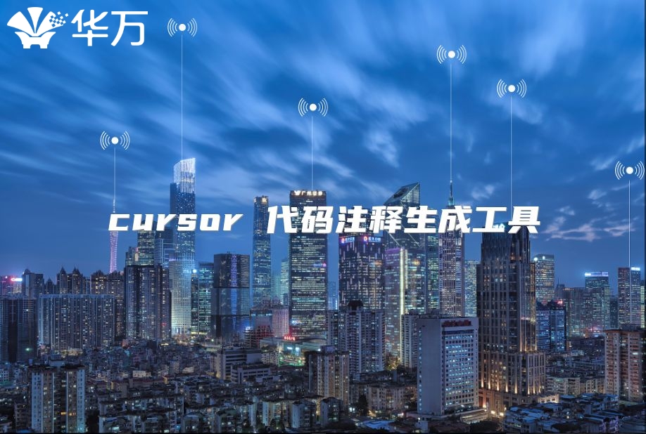 cursor 代碼注釋生成工具