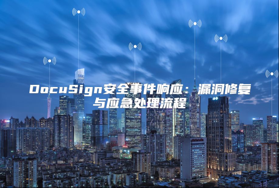 DocuSign安全事件響應(yīng)：漏洞修復(fù)與應(yīng)急處理流程