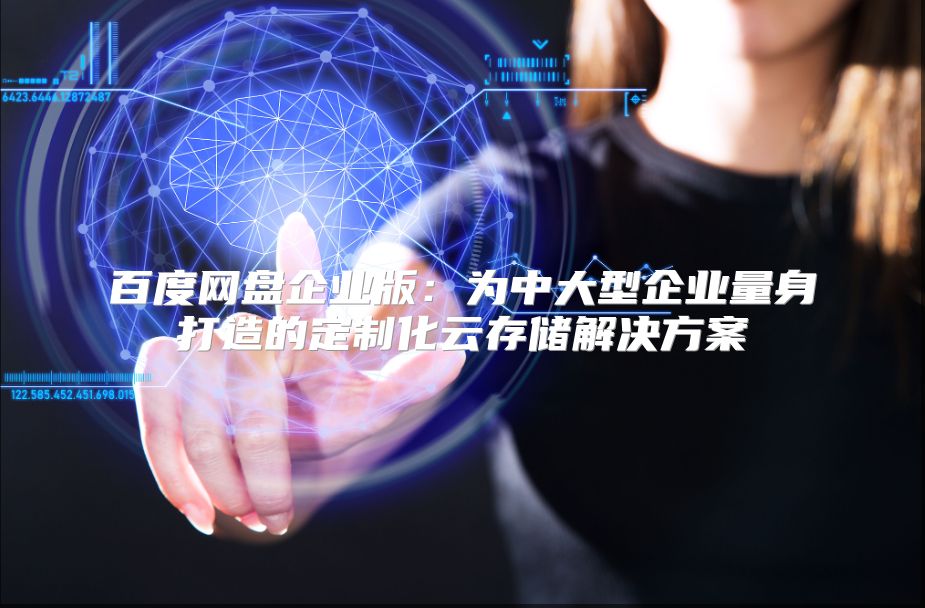 百度網盤企業版：為中大型企業量身打造的定制化云存儲解決方案