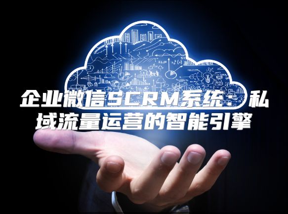 企業微信SCRM系統：私域流量運營的智能引擎