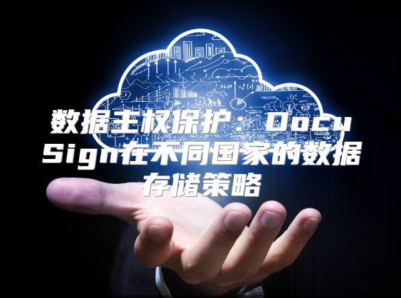 數據主權保護：DocuSign在不同國家的數據存儲策略